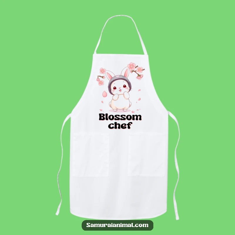 Funny Bunny Chef Apron: Fluffy Warrior Cooking Wear, Cute Gift
