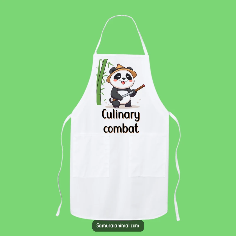 Funny Panda Chef Apron: Hilarious Kitchen Wear for Aspiring Chefs