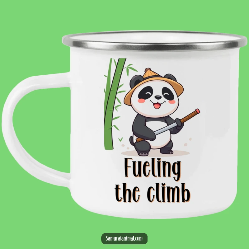 Funny Panda Bamboo Camping Mug: Hilarious Outdoor Gear for Adventurers