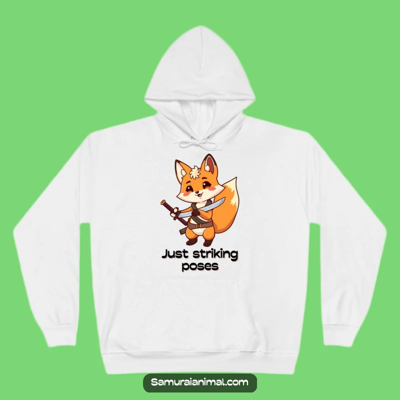 Funny Fox Adventure Hoodie: Cozy and Hilarious Gift for Fantasy Lovers