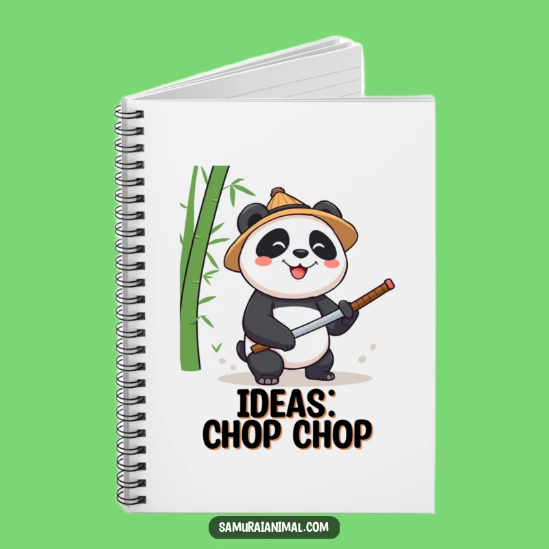 Funny Panda Katana Notebook: Hilarious Journal for Budding Ninjas and Dreamers