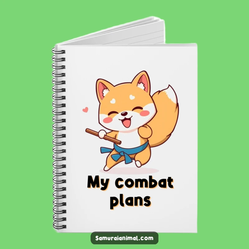 Funny Shiba Inu Stick Sweep Notebook Jot Down Your Thoughts with Canine Flair