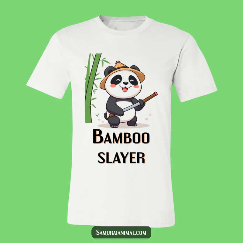 Funny Panda Katana Tee: Hilarious T-Shirt for Kung Fu Fans and Animal Lovers