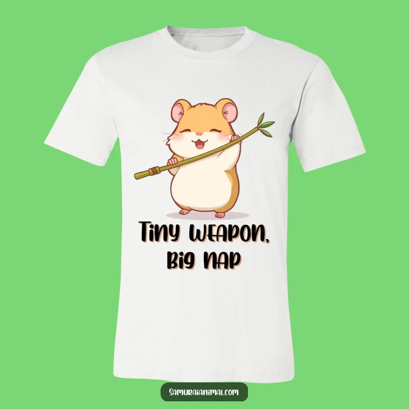 Funny Hamster Kung Fu T-Shirt: Sleepy Martial Artist Tee, Ideal Gag Gift